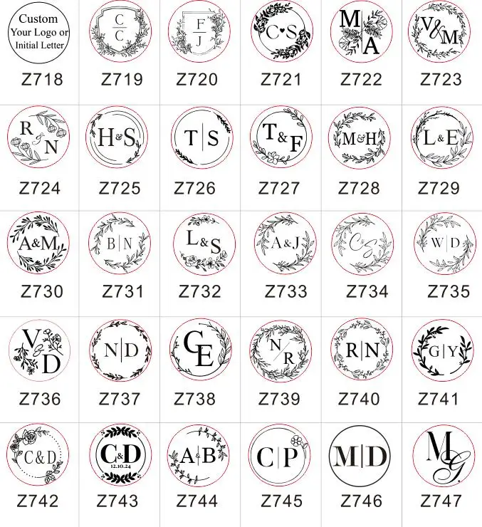DIY customize double Name 2 initials personalized Letter stamp Sealing Wax wedding Wax Seal Stamp invitations envelop name stamp set wax seal stamp name stamp rubber stamp kit metal stamps self inking stamp brass stamp heating stamping embosser embossing stamp heating stamp rubber stamp