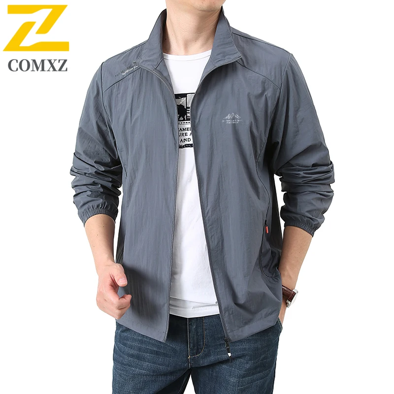 EiAO ​Men's UPF50+ Sun Protection Shirt - Lightweight Breathable Fishing Jacket, UV Proof Hoodie for Hiking Camping Outdoor​