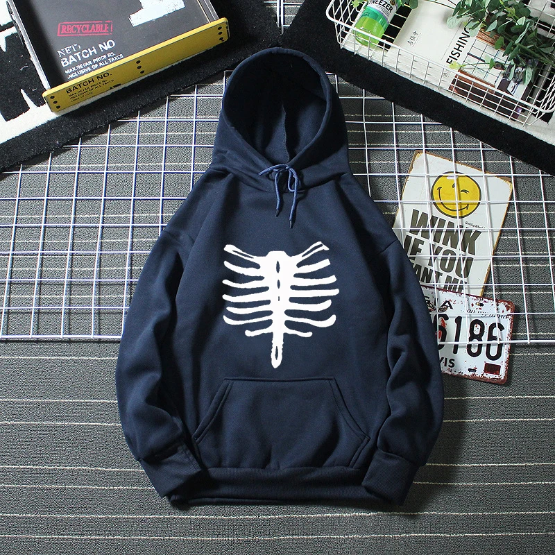 

Punk gothic alphabet print Hoddie Y2k men's and women's autumn and winter hooded sweater unisex hooded new wholesale