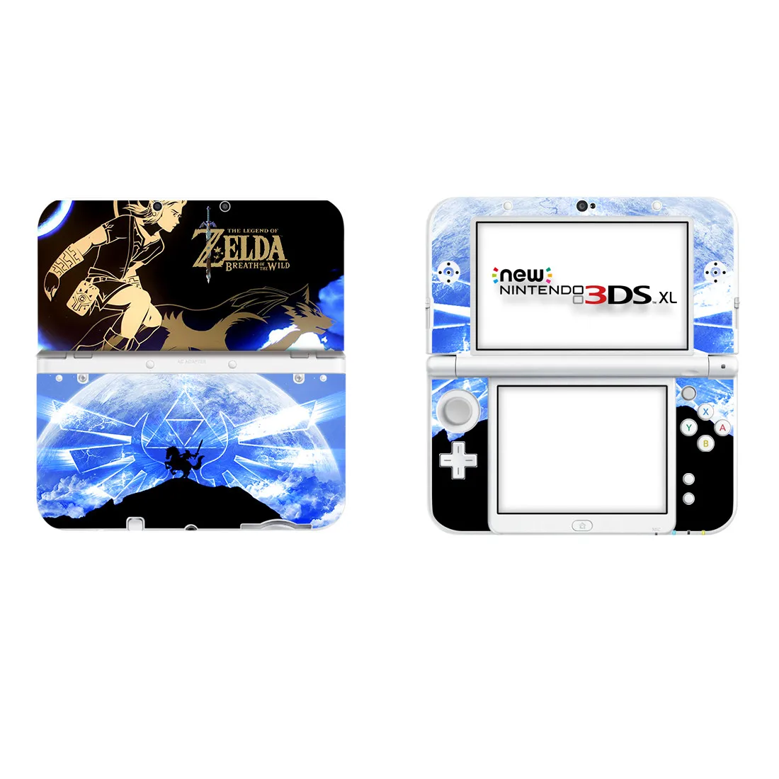 Game Full Cover Decal Sticker for NEW 3DS XL LL Vinyl Protector Skin