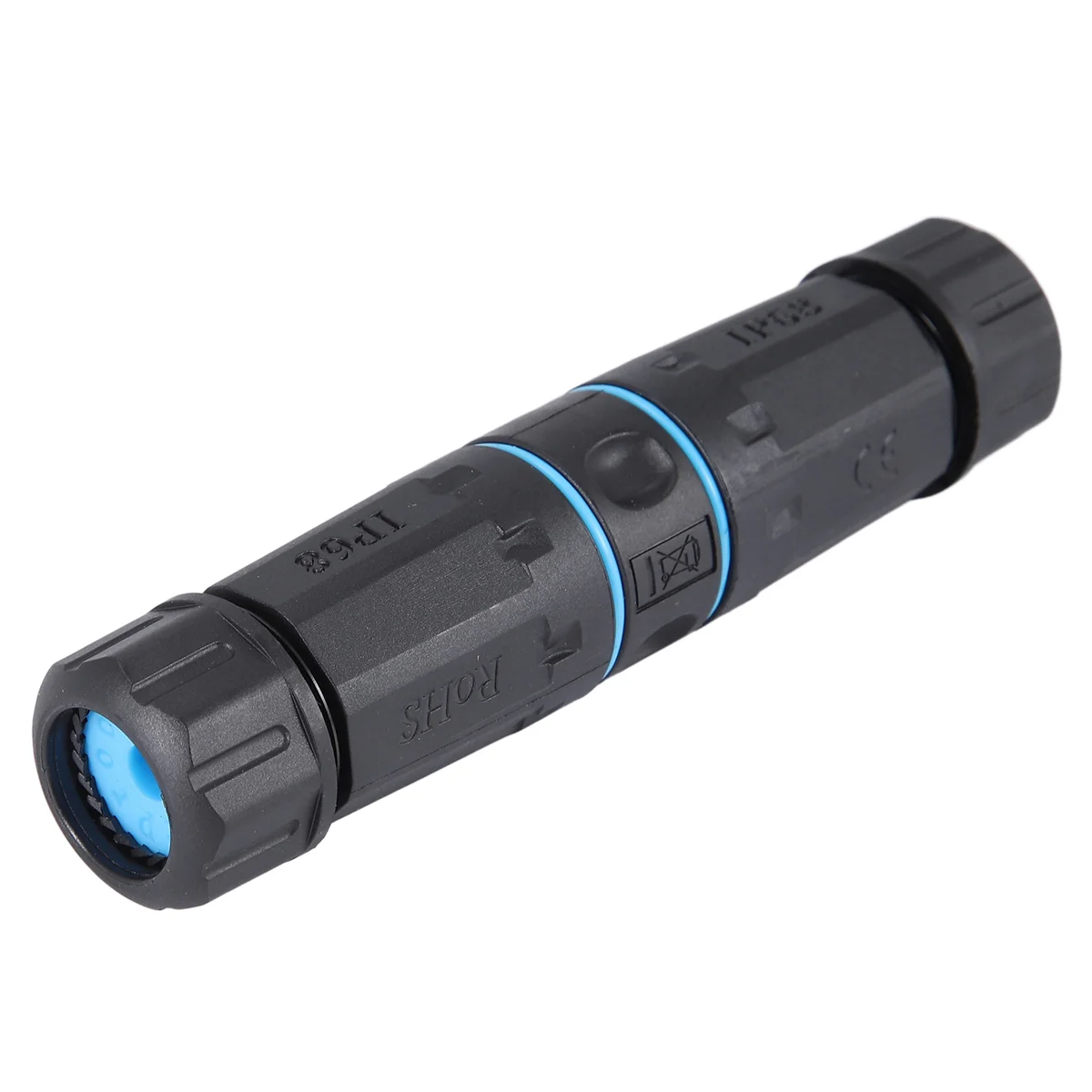 

5 Pcs RJ45 Connectors IP68 Waterproof Shielded (STP) Cat6 Ethernet LAN Cable Connector