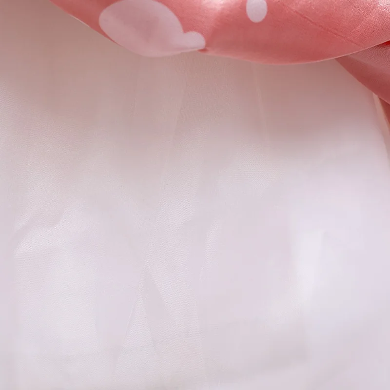 Elegantes Mädchen-Partykostüm für Kinder, schickes rotes gepunktetes Prinzessinnenkleid für Kinder, Geburtstagsfeier, Weihnachtsgeschenk, Neujahrskleid – Detail 8