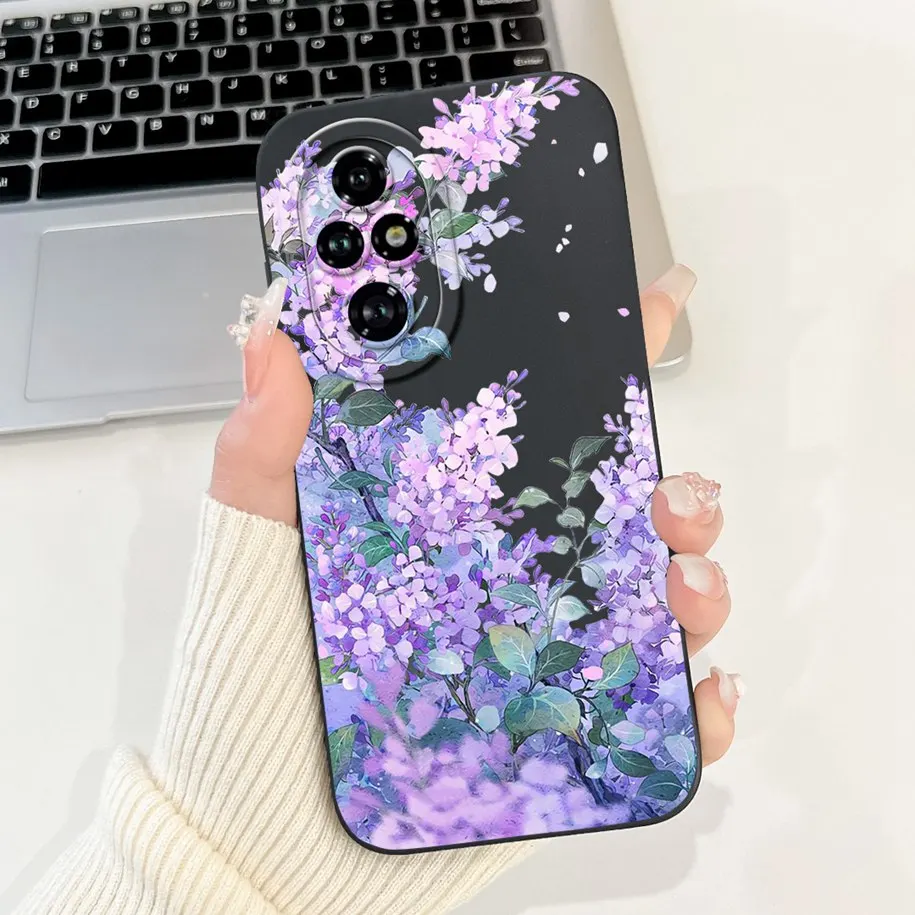 Luxury Marble Moon Frosted Shockproof Silicone Case - Soft Protective Bumper Cover
