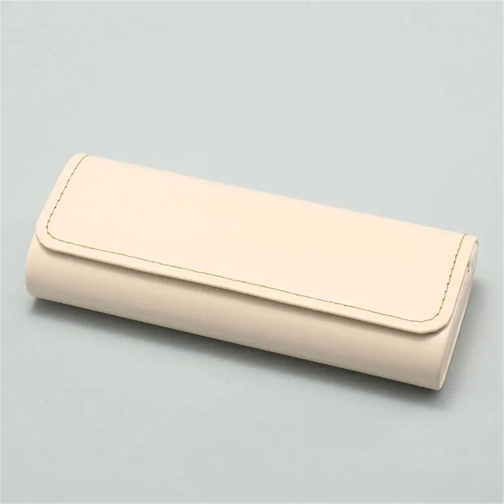 Handcrafted Leather Eyewear Holder - Customizable Travel Glasses Storage Case