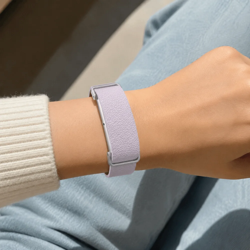 PU Leather Sport Bands - Adjustable, Durable, and Comfortable Fitness Tracker Strap Replacement