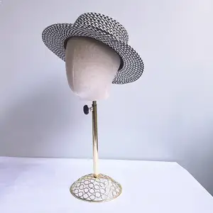 Wig Stand Hat Display Wig Manikin Head Stand for Hats Stylist