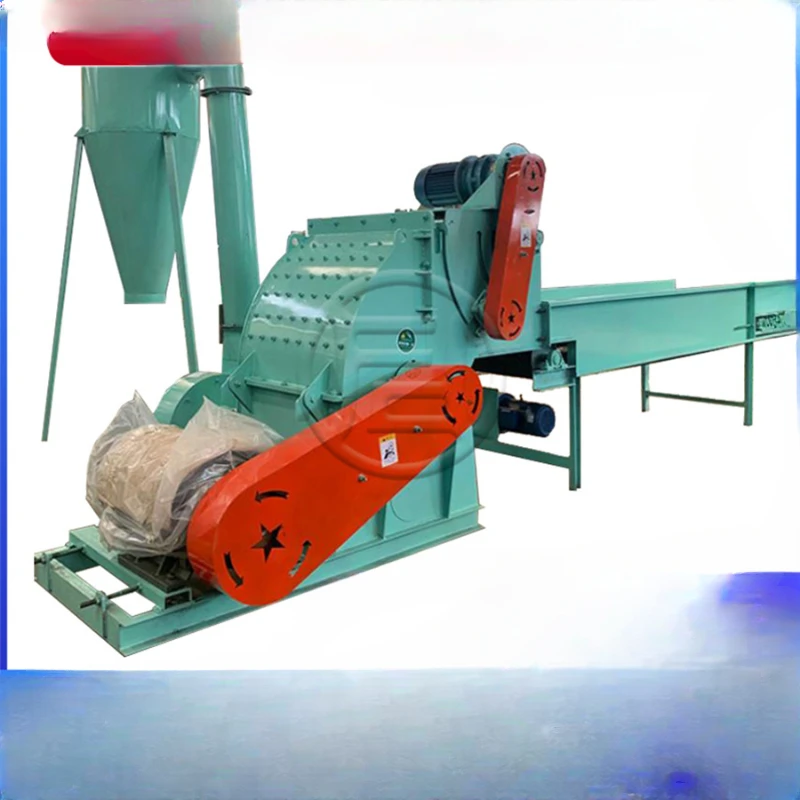 

Customized wood pulverizer multifunctional automatic wood straw sawdust machine small scrap branch sawdust machine