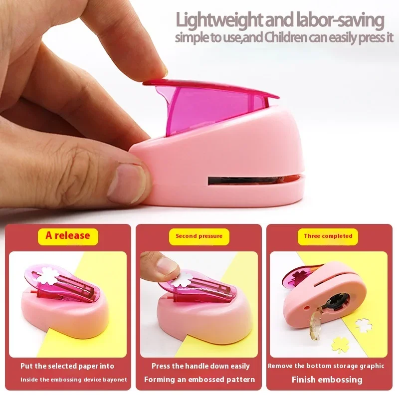 Mini Scrapbook Punches Handmade Cutter Card Craft Calico Printing DIY Flower Paper Craft Punch Hole Puncher Cutter Perforator paper cutter paper punch hole punching tools paper craft punch