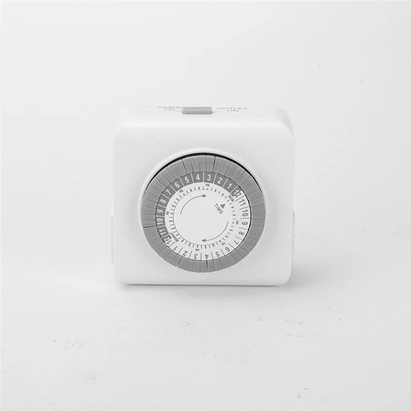 1 PCS HU11M American Standard Timing Socket White PC Intelligent Mechanical Time Switch