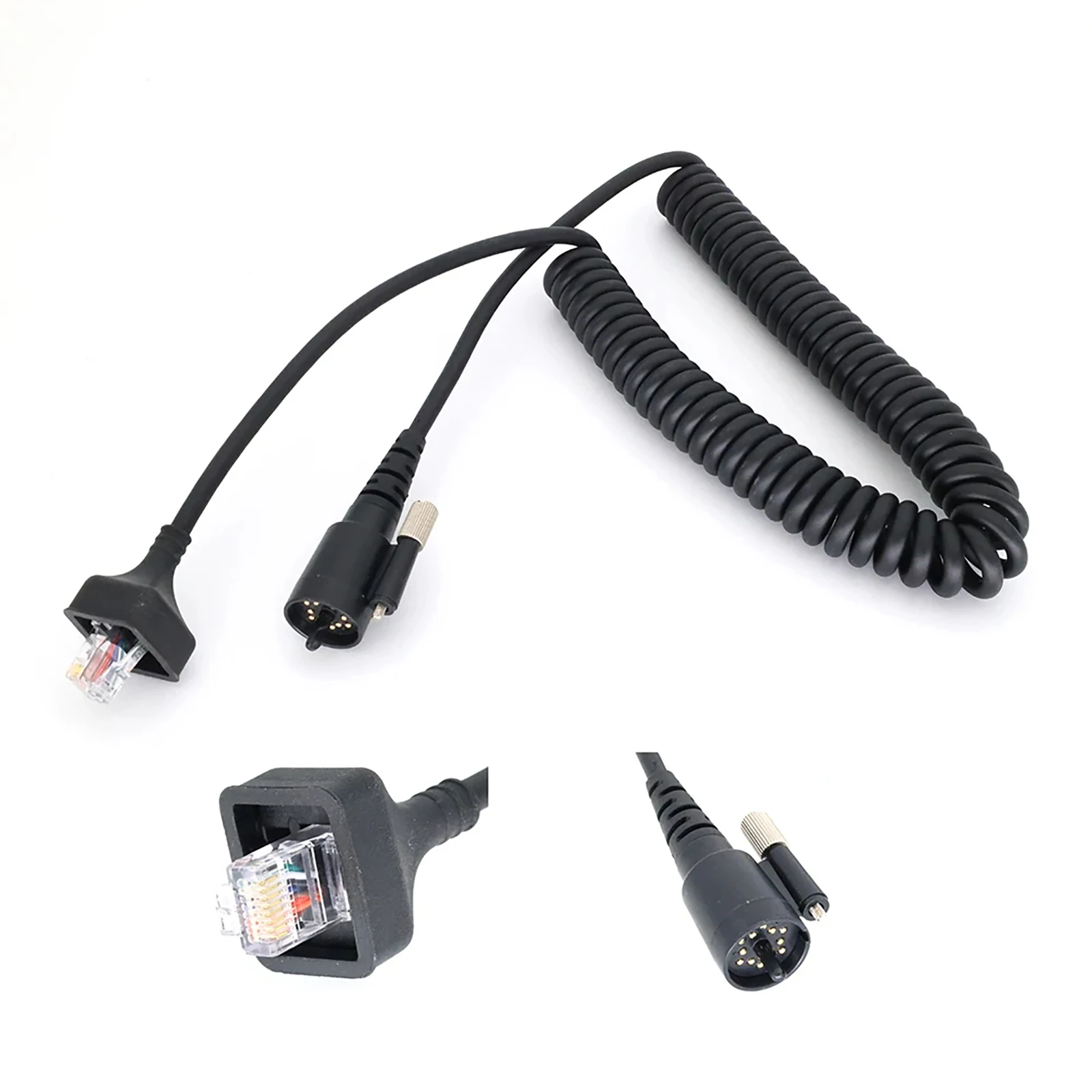 1Pc Altoparlante Portatile Microfono Cavo Estensibile Fai Da Te Per Kenwood Kmc-27 Tk-690 Tk-790 Tk-890 Tk-5710 Tk-5810 Accessori Per Radio