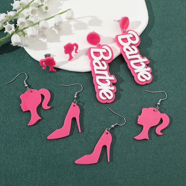 Barbie Heart Earrings - TK Maxx UK