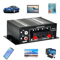 AK-270 HIFI Amplifier Channel 2.0 Stereo Audio Sound Amp Bass Trebl for Home Theater Sound System 3