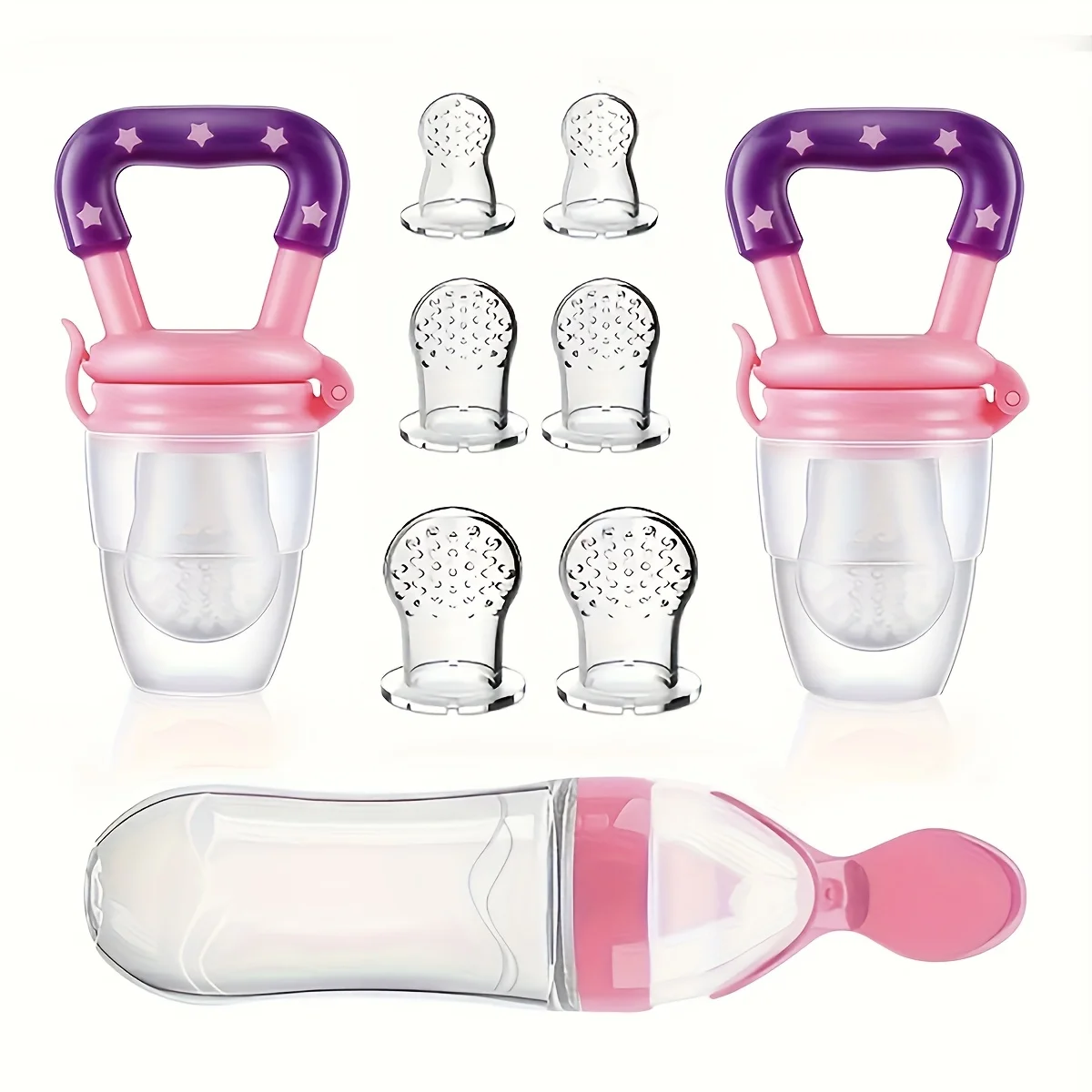 9pcs Baby Silicone Feeding Set 1