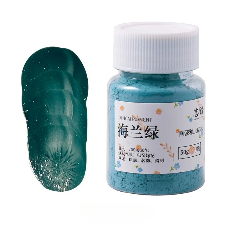 Ceramic Hand Painted Low Temperature Overglaze Color Pigment