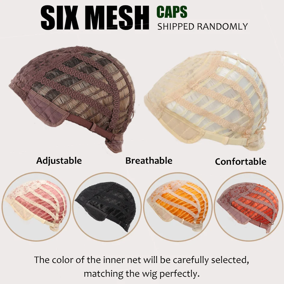 Synthetic 14 inch water wave short hair wig, orange wig, pink wig, cosplay music festival Halloween Christmas hair accessories