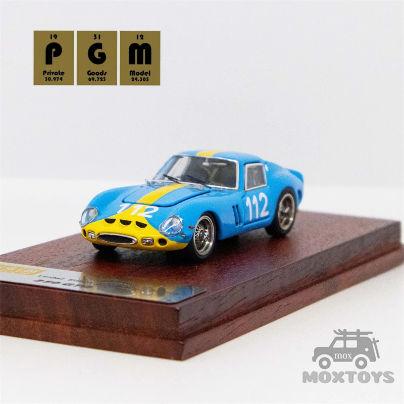 

PGM 1:64 250 GTO TARGA FLORIO 1964 SHS 2023 LHD #112 Ordinary Limited520 Diecast Model Car