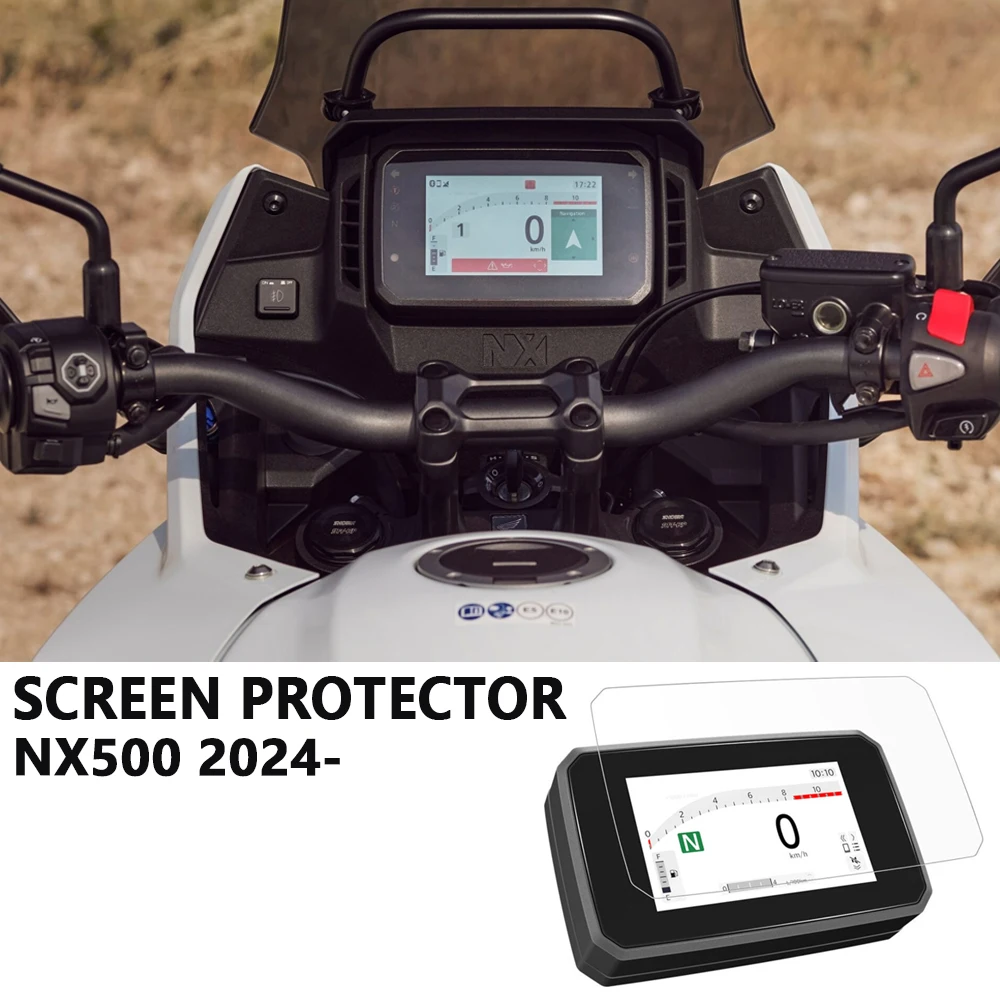 Motorcycle Screen Protector Film For Honda NX500 NX 500 Scratch Cluster Screen Dashboard TPU HD Accessories