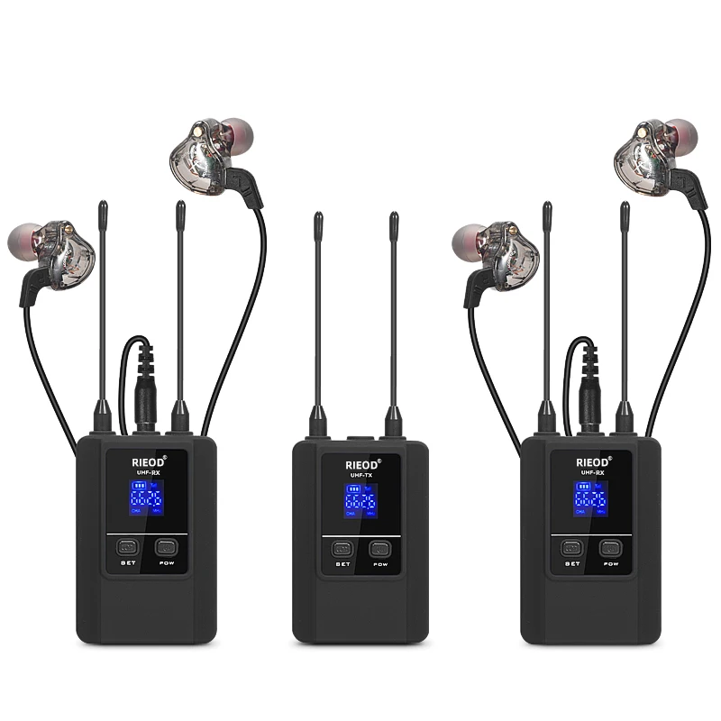 Wireless Monitoring Earreturn Stage Performance Band Singer Singing Live Broadcast Real-Time Monitoring Earphone System Stereo Sound Quality