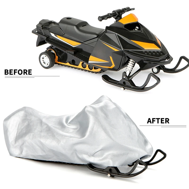 Snowmobile Cover Waterproof Dust Trailerable Anti-UV Winter