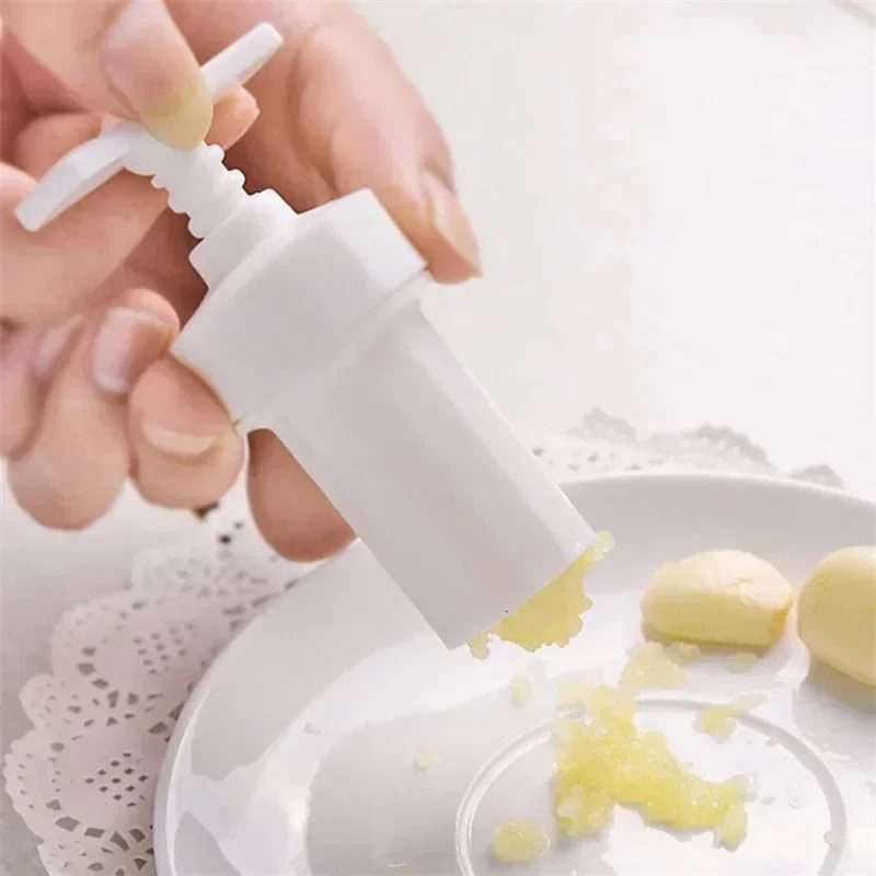 Kitchen Cooking Tools Garlic Press Squeezer Screw Press Peeler Garlic Press Slicer Cutter Cooking Tool Kitchen Accessories