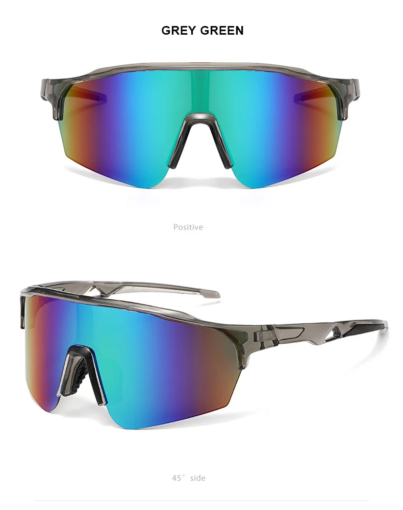 Neue Outdoor-Fahrradbrille, bunte Sonnenbrille, wind- und UV-beständige Sonnenbrille für Männer und Frauen 9862 – Detail 11