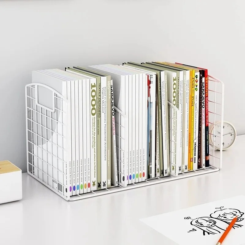 Storage Organizer Magazine Racks Display Corner Modern Desktop Bookcase Bedside Small Libreria Scaffale Minimalist Furniture book stand