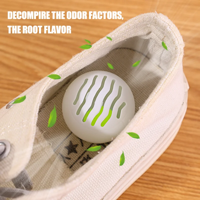 Deodorizer Balls Sneaker Perfume Balls for Shoe Gym Bag Locker and Cars Deodorizer Neutralizing Odor Shoe Freshener Ball 24/1Pcs shoe deodorizer shoe deodorant balls