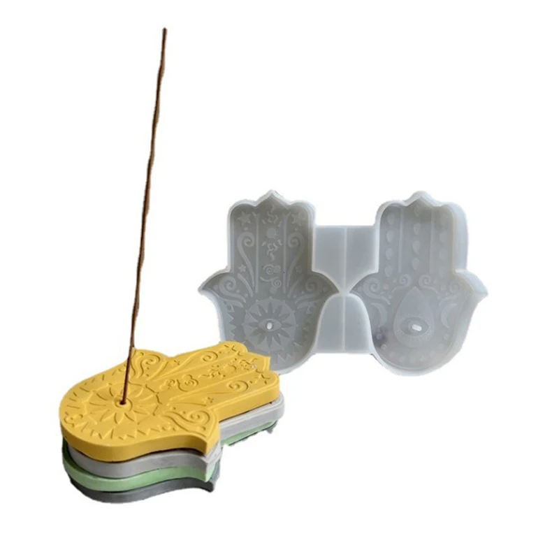 Silicone Home Holder Molds Silicone Incense Sticks Clay Molds