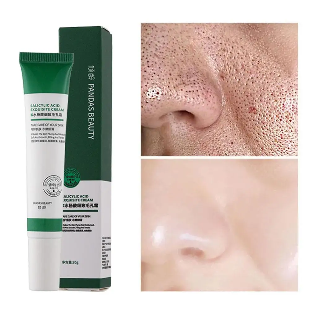 

Salicylic Acid Pore Refining Cream Anti-Wrinkle Firming Skin Oil Control Facial Essence Collagen 20g Anti-Aging Care Whiten J0K8