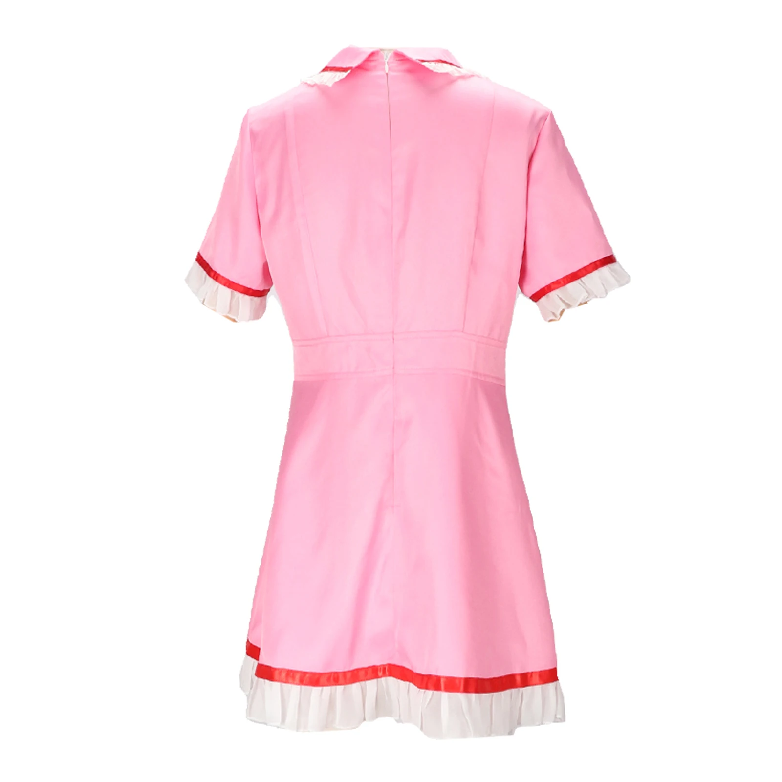 Robe d'Infirmière Rose avec Coiffe – photo 3