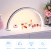 3000-6000K Shadowless Fill Light Nail Lighting Lamp Desktop Beauty Lamp 3 Color adjustable Light Half Moon Shaped Beauty Lamp 3