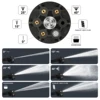 Gisam 200BAR 6-in-1 Brushless Cordless High Pressure Car Washer Rechargeable Lithium Battery Car Cleaning Washer Spray Water Gu 6