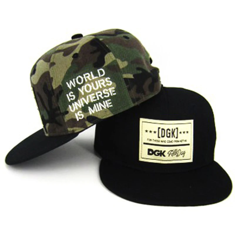Embroidered Men's Fashion Snapback Hat - Adjustable Hip Hop Baseball Cap