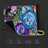 Disney K-Kingdom Hearts For Rgb Mouse Pad Xxl Steelseries Laptop Mat Gaming Mousepad Backlit Keyboard 4