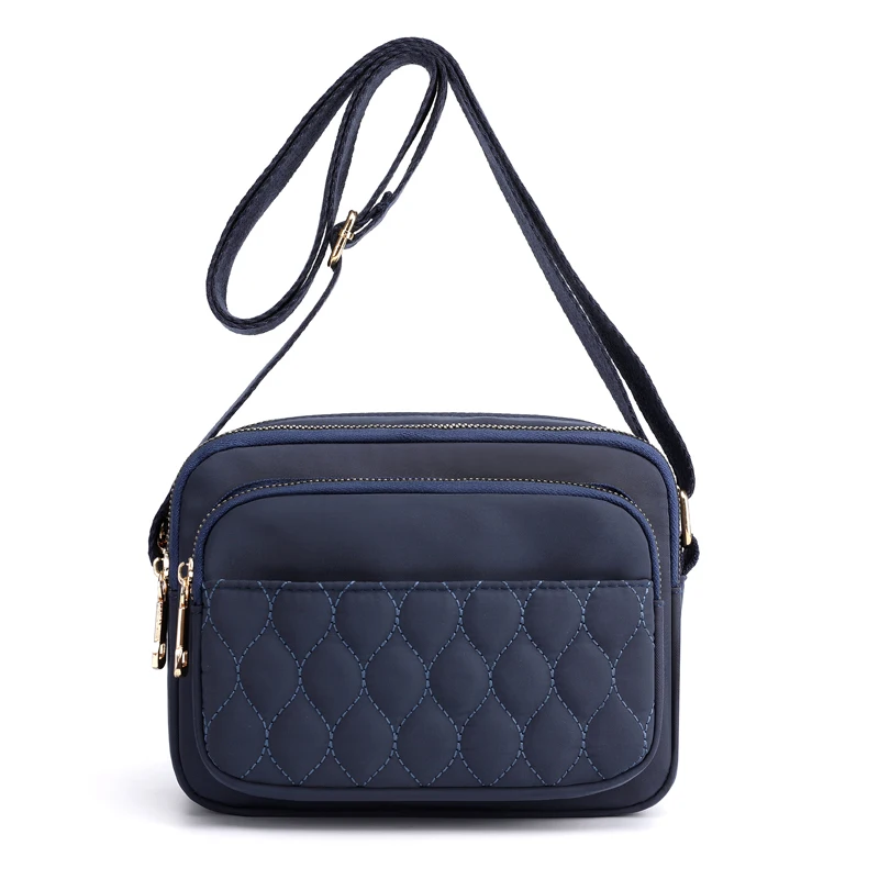

Nylon Diamond Lattice Shoulder Bags for Women Messenger Bags Fashion Casual Ladies Handbags High Quality Crossbody Bags Tote