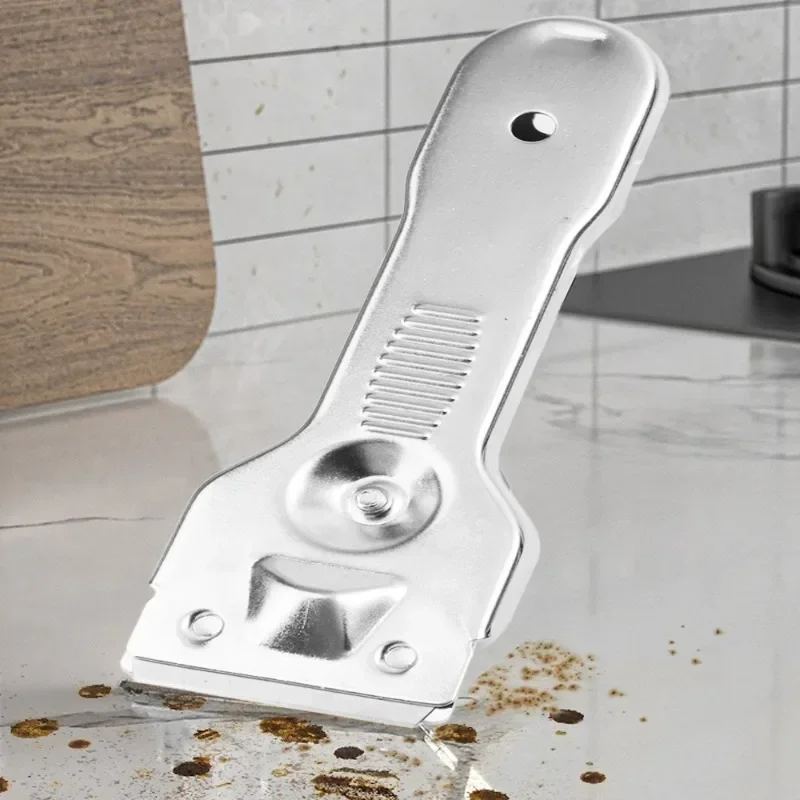 Scraper Tool Cleaning Scraper Scraper Cleaner Scraper Tool Set Scraper Tool Kit Razor Blade Scraper Paint Scraping Tool 5 Blades Stainless Steel Retractable Hob Spatula Ceramic Induction Cleaning Tools