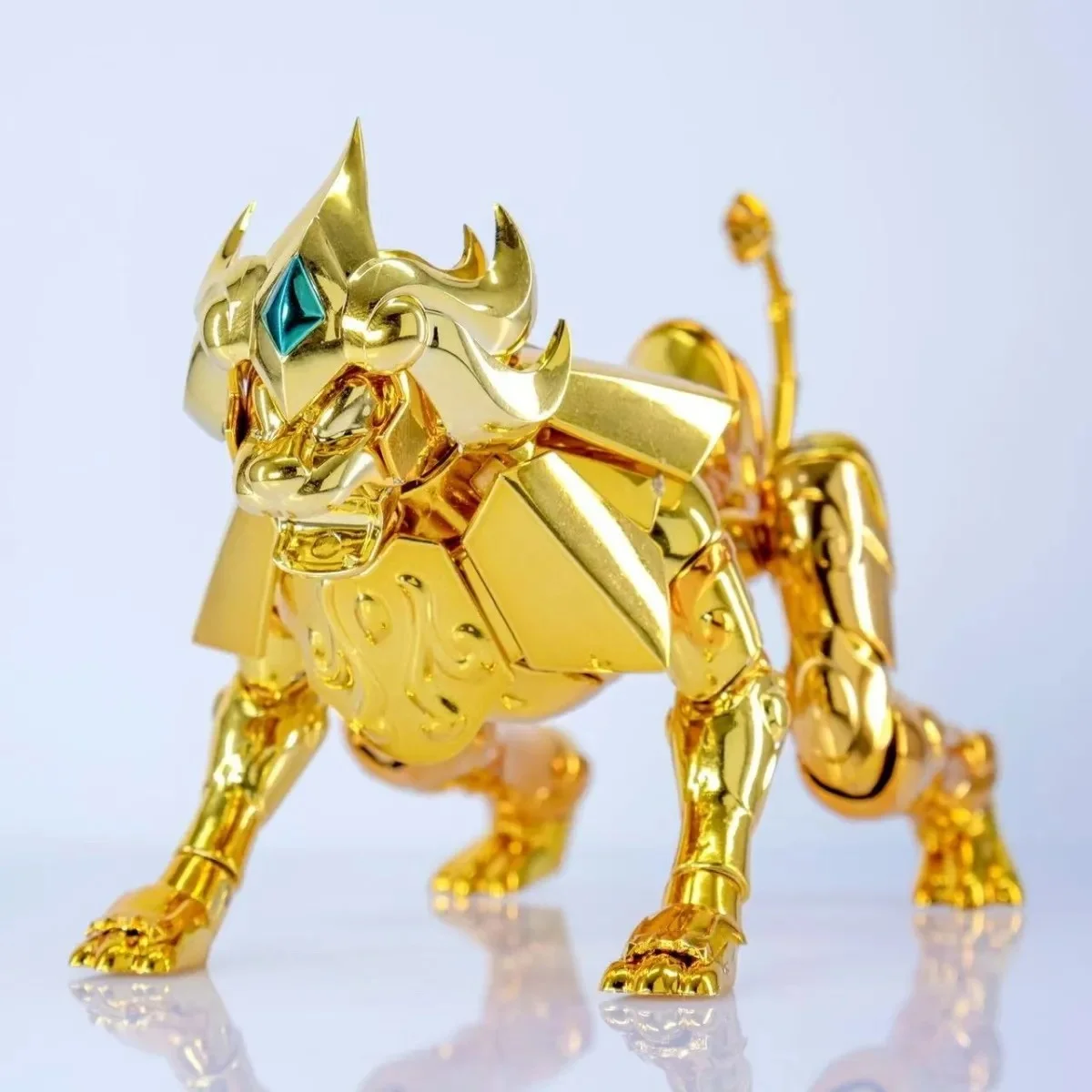 In Stock CS Lion Reprint Gold Saint Seiya Mythology EXM Leo/Lion Aiolia 24K/Lion's Holy Coat Action Doll Toy Gift