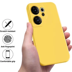 ELVEV Shockproof Liquid Silicone Protective Phone Cover with Microfiber Cloth Layer for Camon 20 Premier (YELLOW)