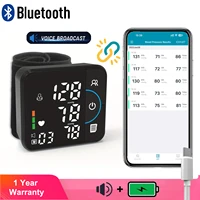 Bluetooth Charging Blood Pressure Monitor West Voice Sphygmomanometer Wireless Data Storage Arrhythmia Detection 1