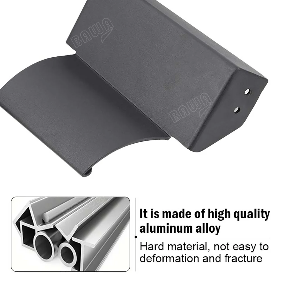 باوا سبائك الألومنيوم الباب الخلفي تسلق سلم الباب الخلفي رف الجذع الرف لسوزوكي جيمي 2007-2017 الملحقات الخارجية