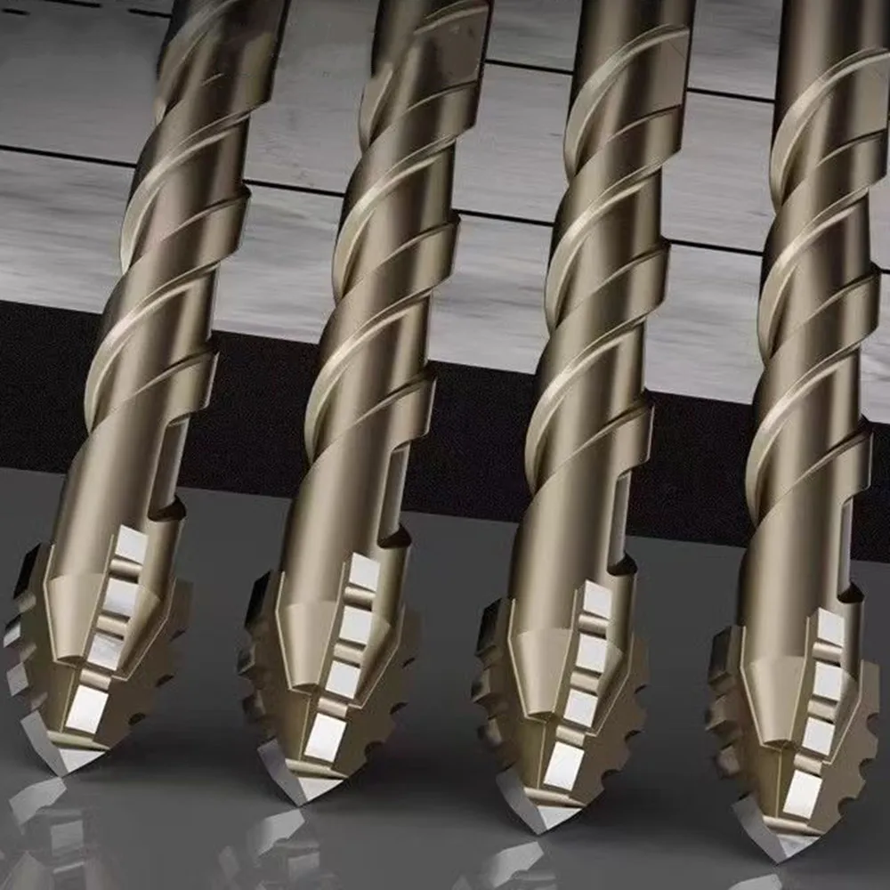 Masonry Drill Bit Hymnorq 5-Pack S - 3/8" Carbide Tipped (Hex Shank For Tile /Glass/Concrete) 3/16 Drill Bit