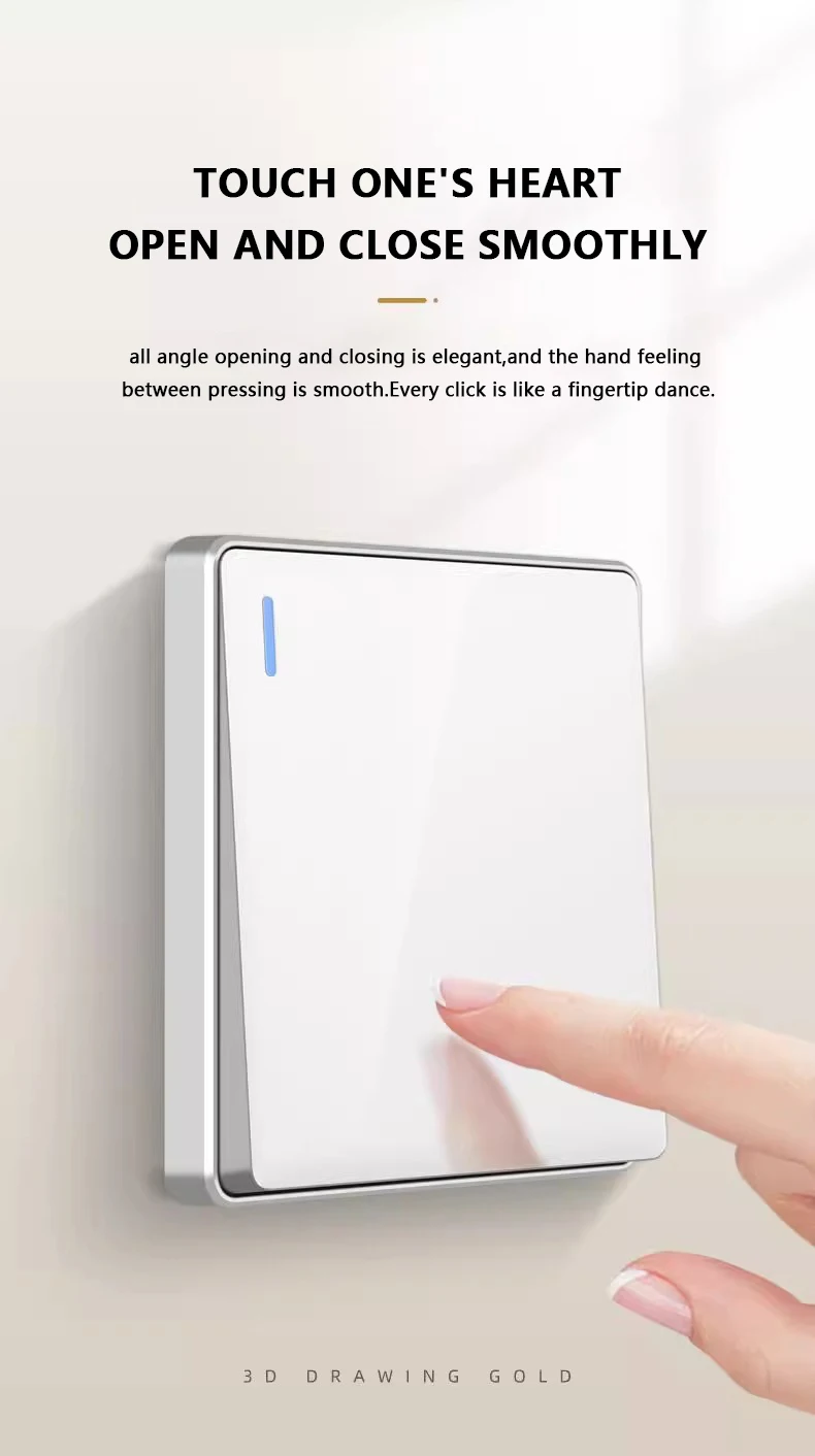 Description Picture 4 of itemUK 13A Wall Smart Type-C 18W Fast Charging socket,White Universal Dual USB Power Outlet,2way Light Electrical Switch TV Computer