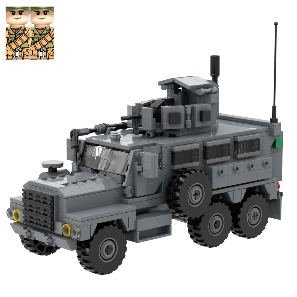 Cougar 6x6 MRAP Modern Military Weapon Building Blocks Set Bricks Toy with  3 Soldiers Christmas Birthday Gifts _ - AliExpress Mobile