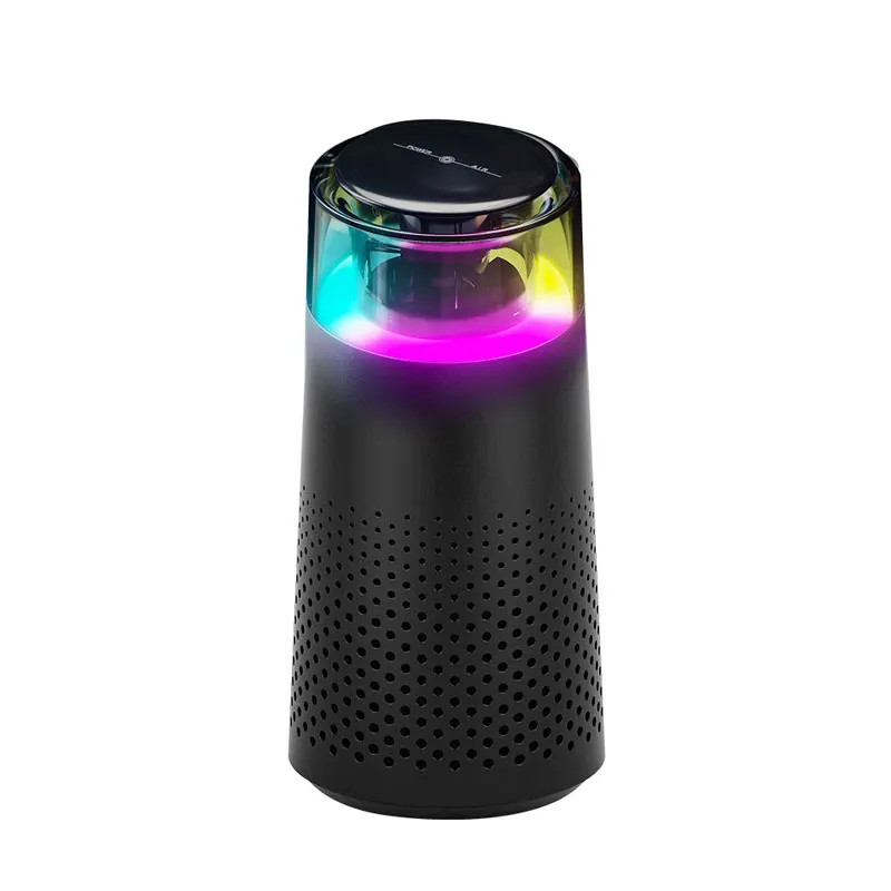 Air Purifier Air Purifier Devices For Car with Usb Colorful Night Light Touch Screen Multi-layer filter Odor Removal Negative Ions Generator