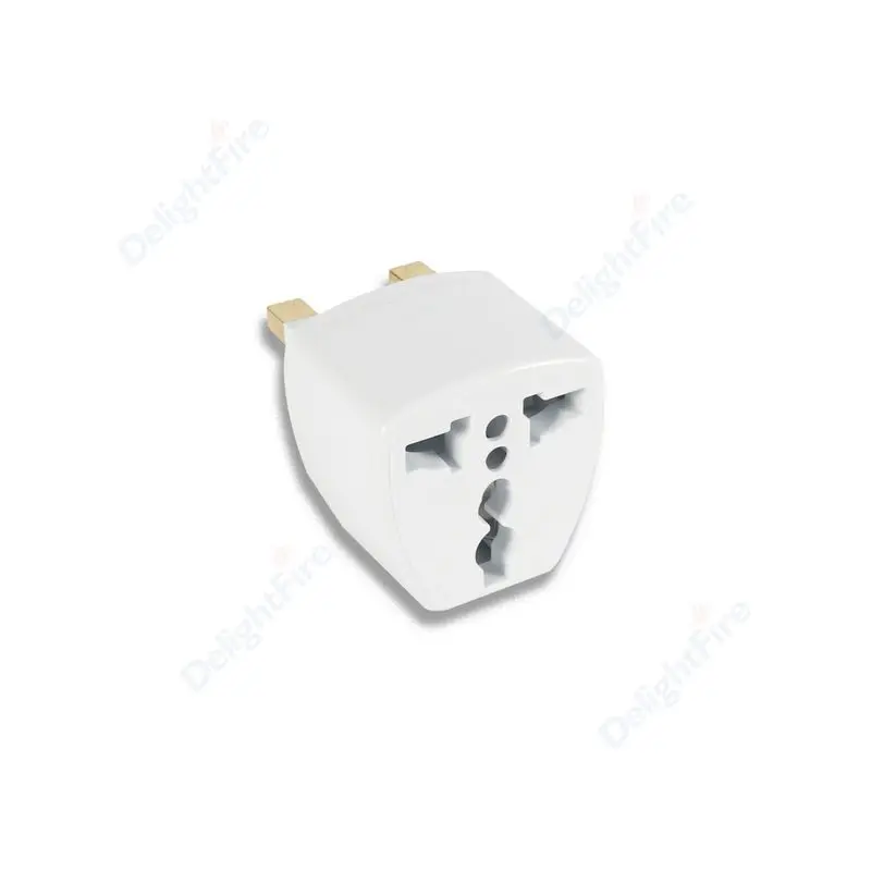 Universal Plug Adapter for UK, Singapore, and Malaysia - European/US/AU to British Power Converter for Travelers
