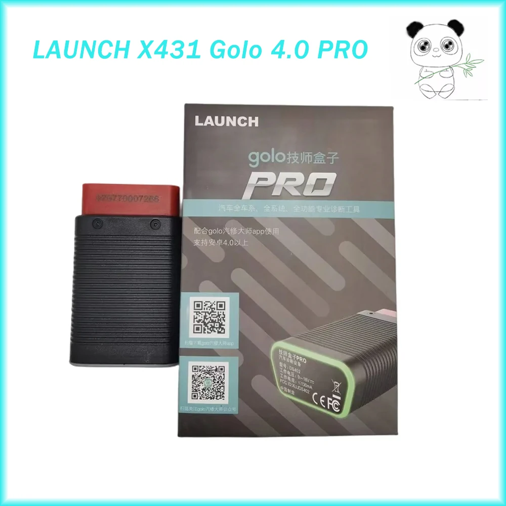 Launch X431 Golo 4.0 Pro Obd2 Scanner Bluetooth Adapter Support All