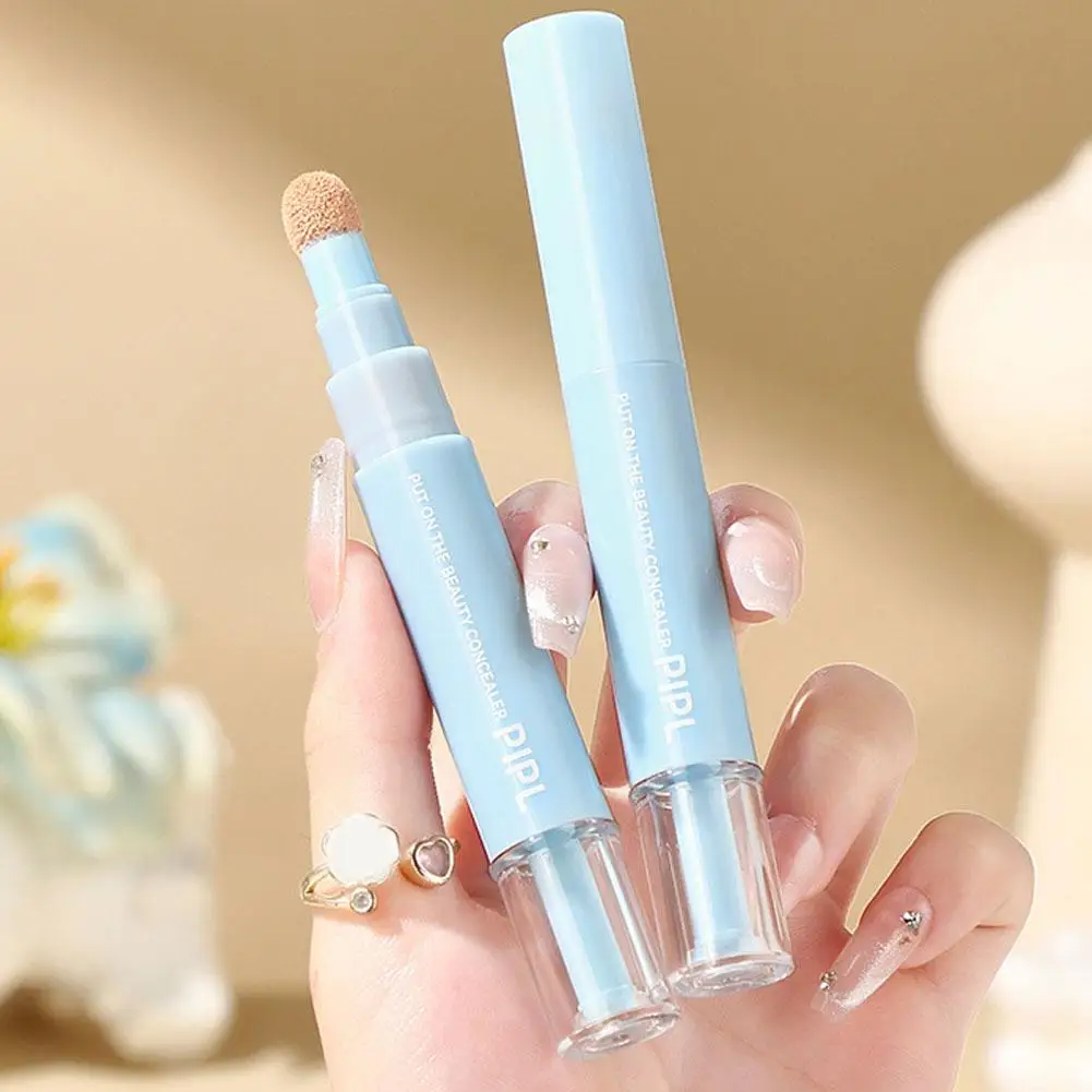 قلم كونسيلر لإصلاح البشرة، كونسيلر إسفنجي، تفتيح ب...