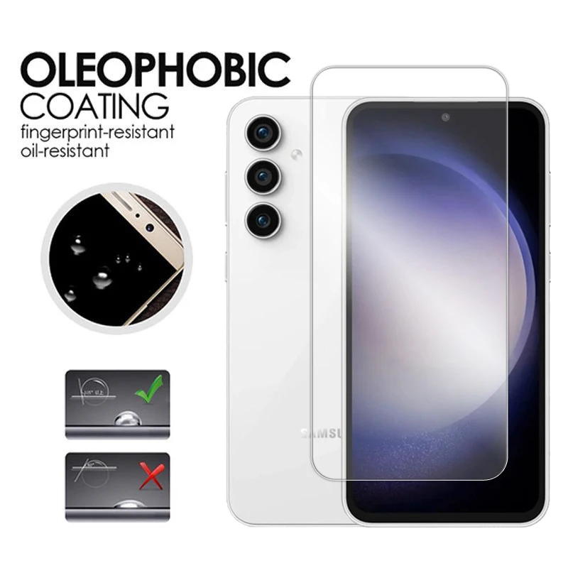 Рисунок 4 - Прозрачное клеевое стекло для Samsung Galaxy S23 FE