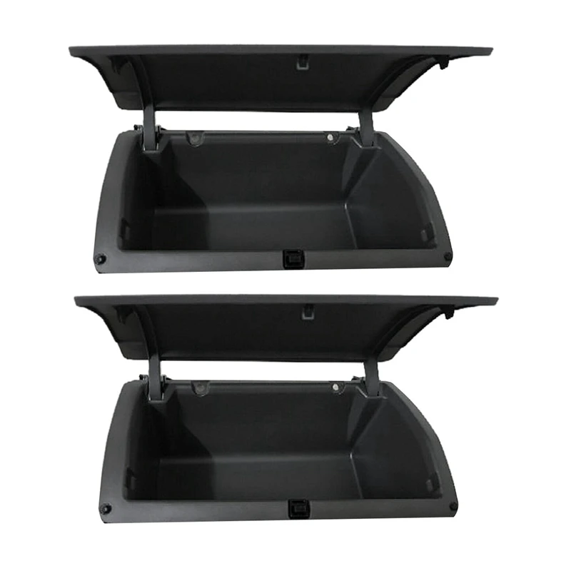 

2X Car Instrument Storage Box 55042-0K020 For Toyota Hilux Vigo Sr5 Mk6/7 02-14 Fortuner Dash Glove Box 554410K010 Black