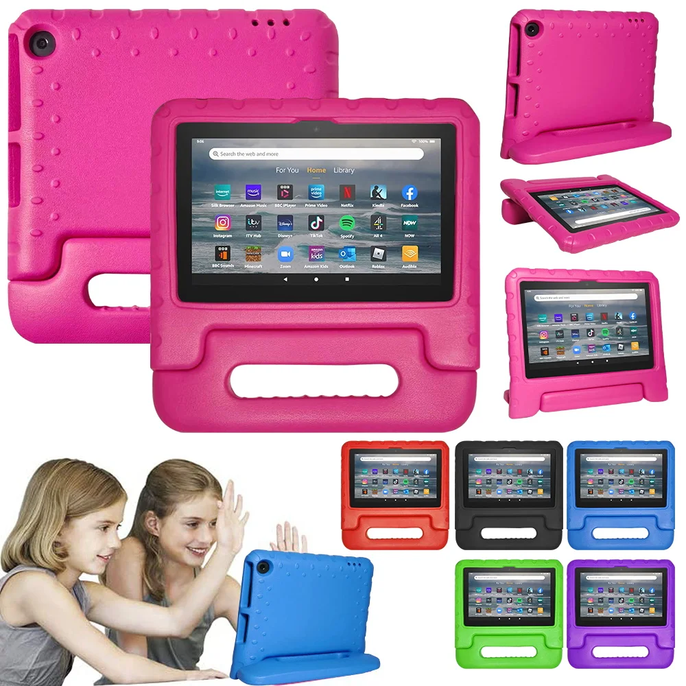 Eva Tablet Case Amazon Kindle Fogo 2023 Mais Suporte Capa de Fogo 5th 7th 9th Crianças Escudo Protetor Seguro para hd 6th 7th 8th